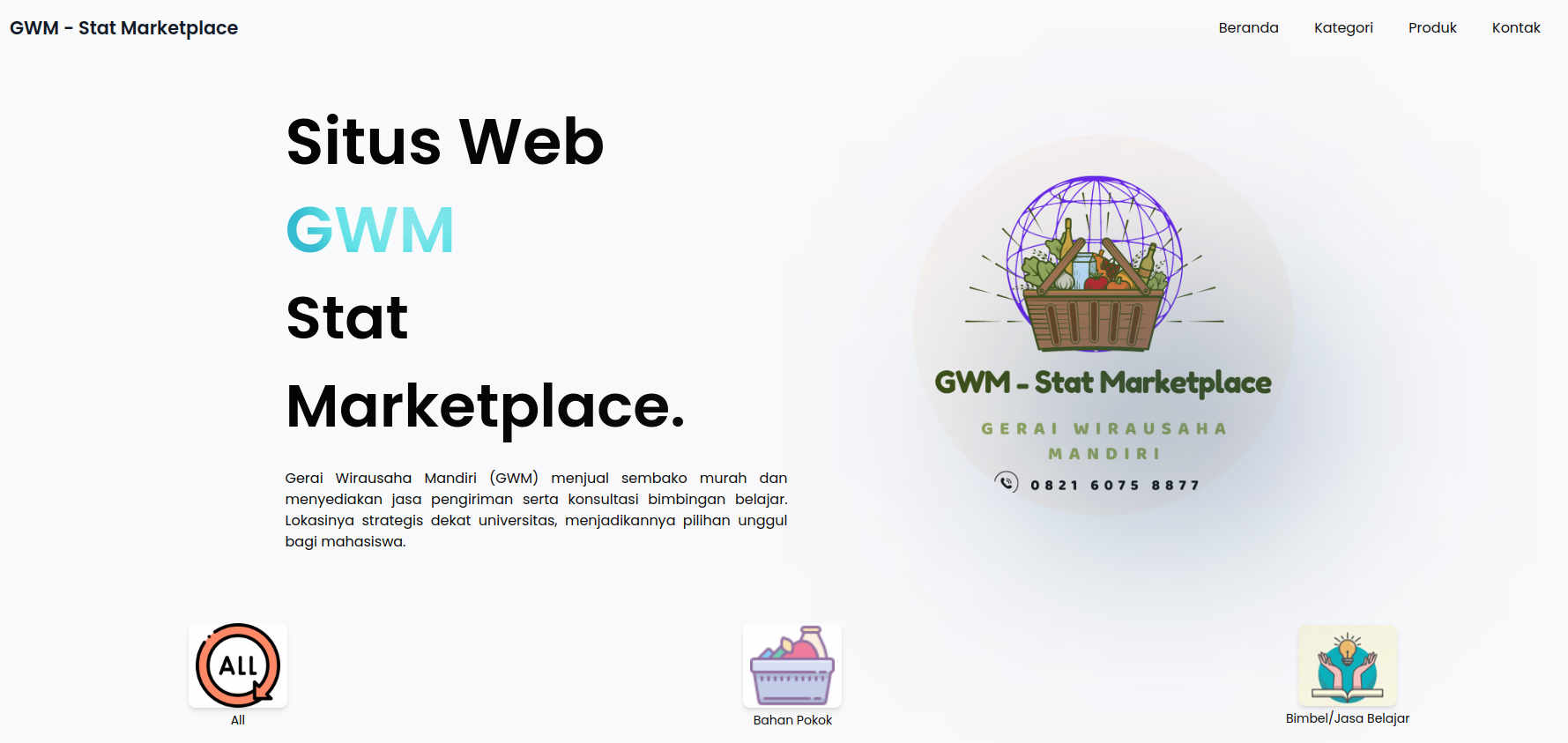 SME Marketplace website preview